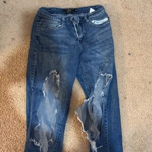 Lucky & Blessed Boyfriend Fit Denim